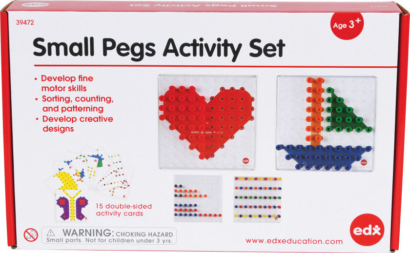 Small Pegs Activity Set