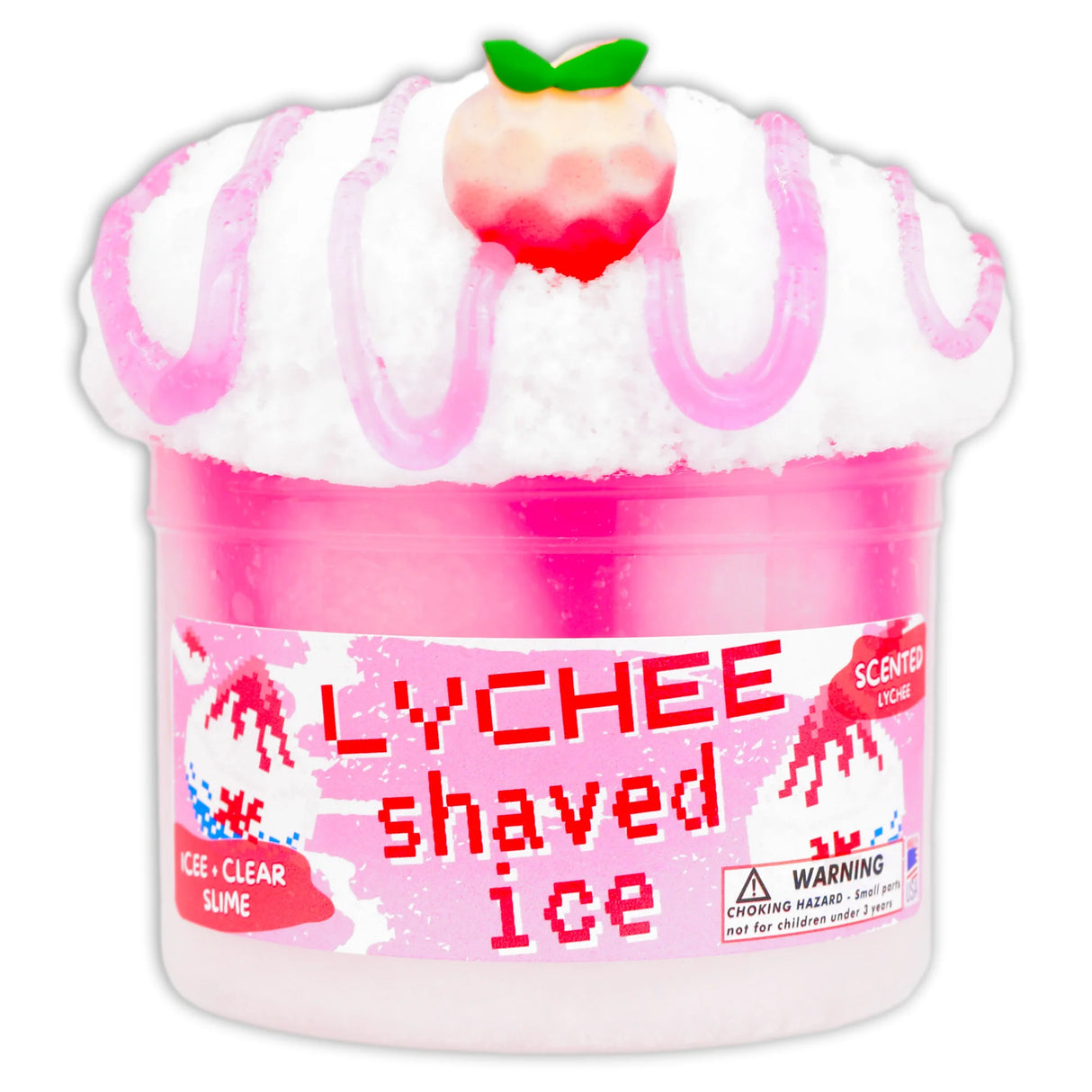 Lychee Shaved Ice Dope Slime