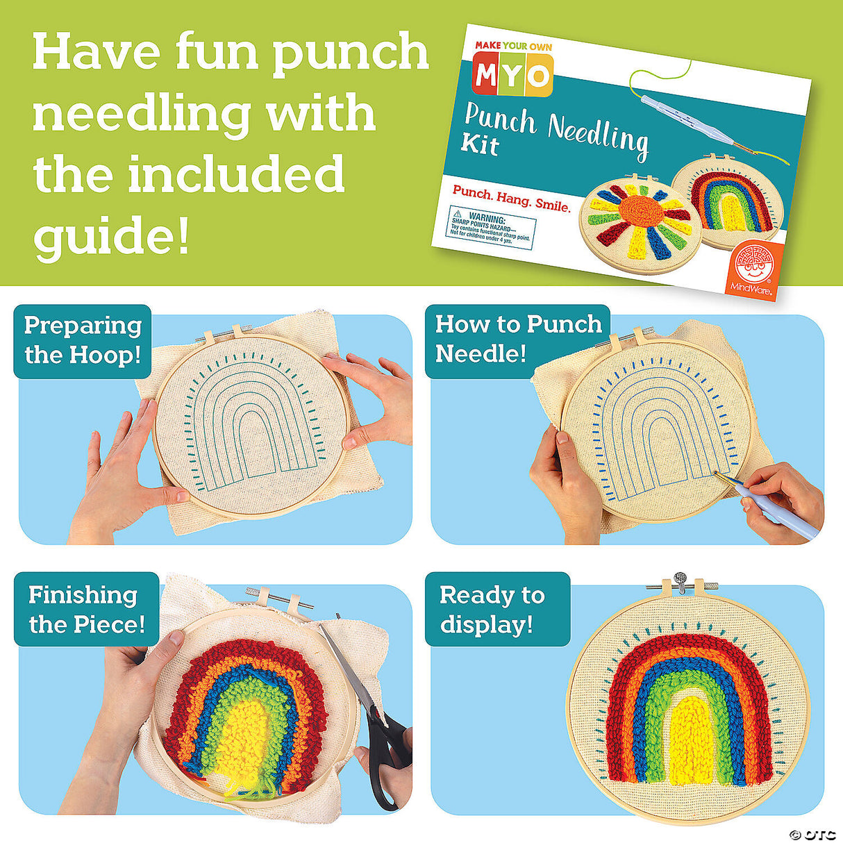 Make Your Own Punch Needling Craft Kit