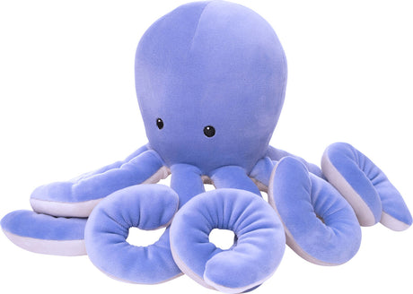 Sourpuss Octopus Velveteen Sea Life Toy Stuffed Animal, 13"