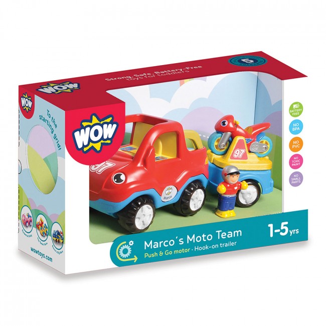 WOW Marco's Moto Team Fun Stuff Toys