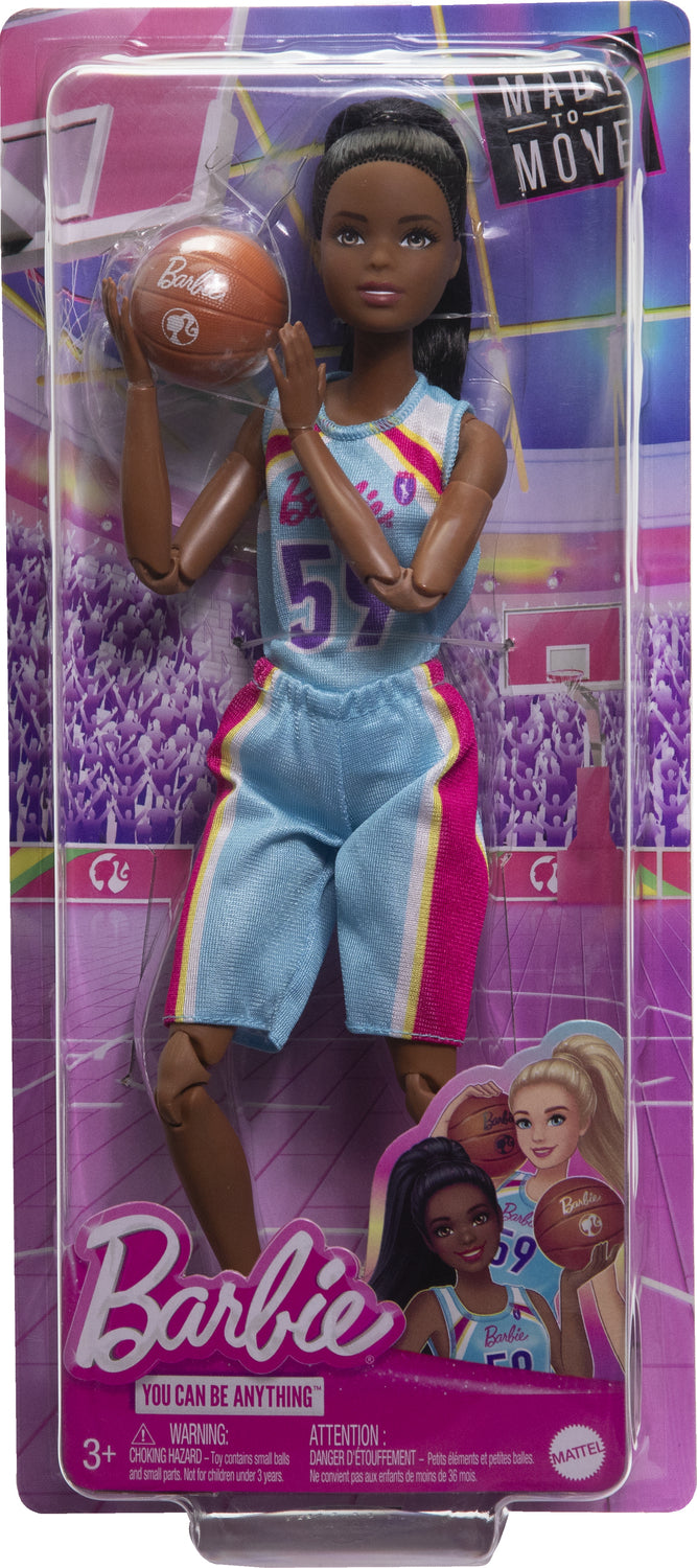 Barbie Made to Move Basketball Doll