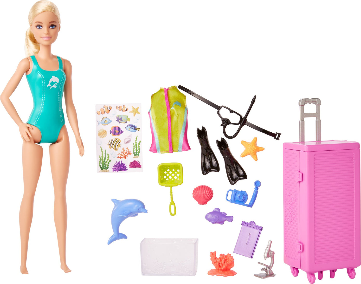 Barbie You Can Be Anything – Rettungsschwimmerin Puppe, Berufe-Spielzeug Für Mädchen
