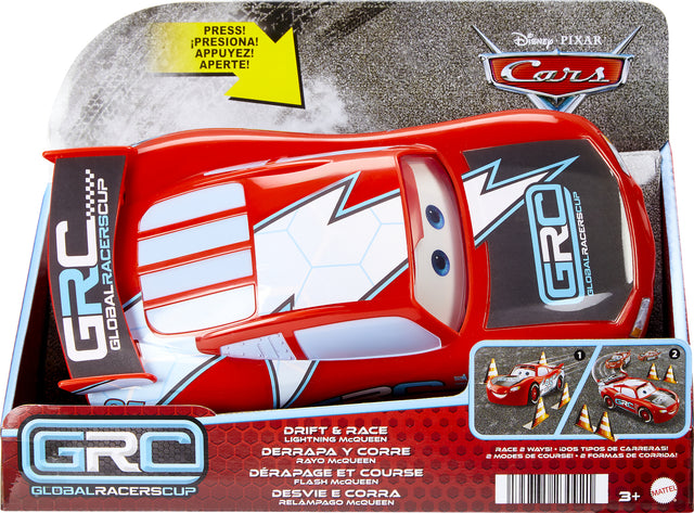 Disney and Pixar Cars Global Racers Cup Drift and Race Lightning McQueen