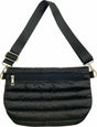 Black Crossbody Puffer