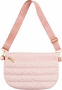 Pink Crossbody Puffer