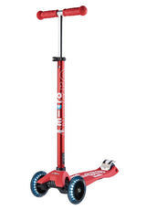 Maxi Deluxe LED Red Scooter