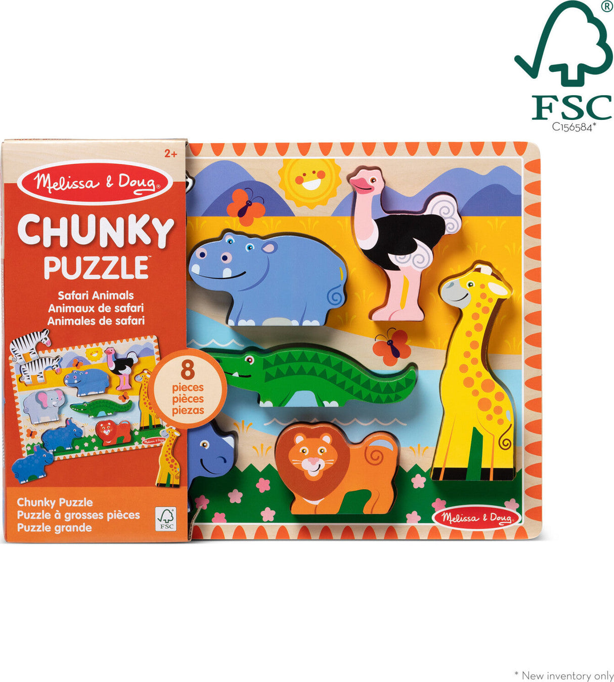 Safari Chunky Wooden Puzzle