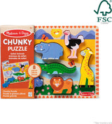 Safari Chunky Wooden Puzzle