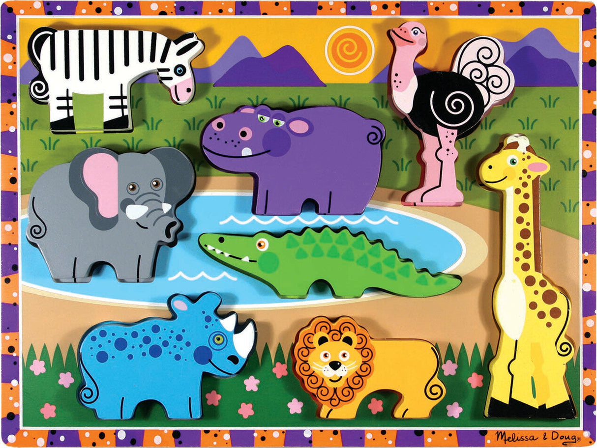 Safari Chunky Wooden Puzzle