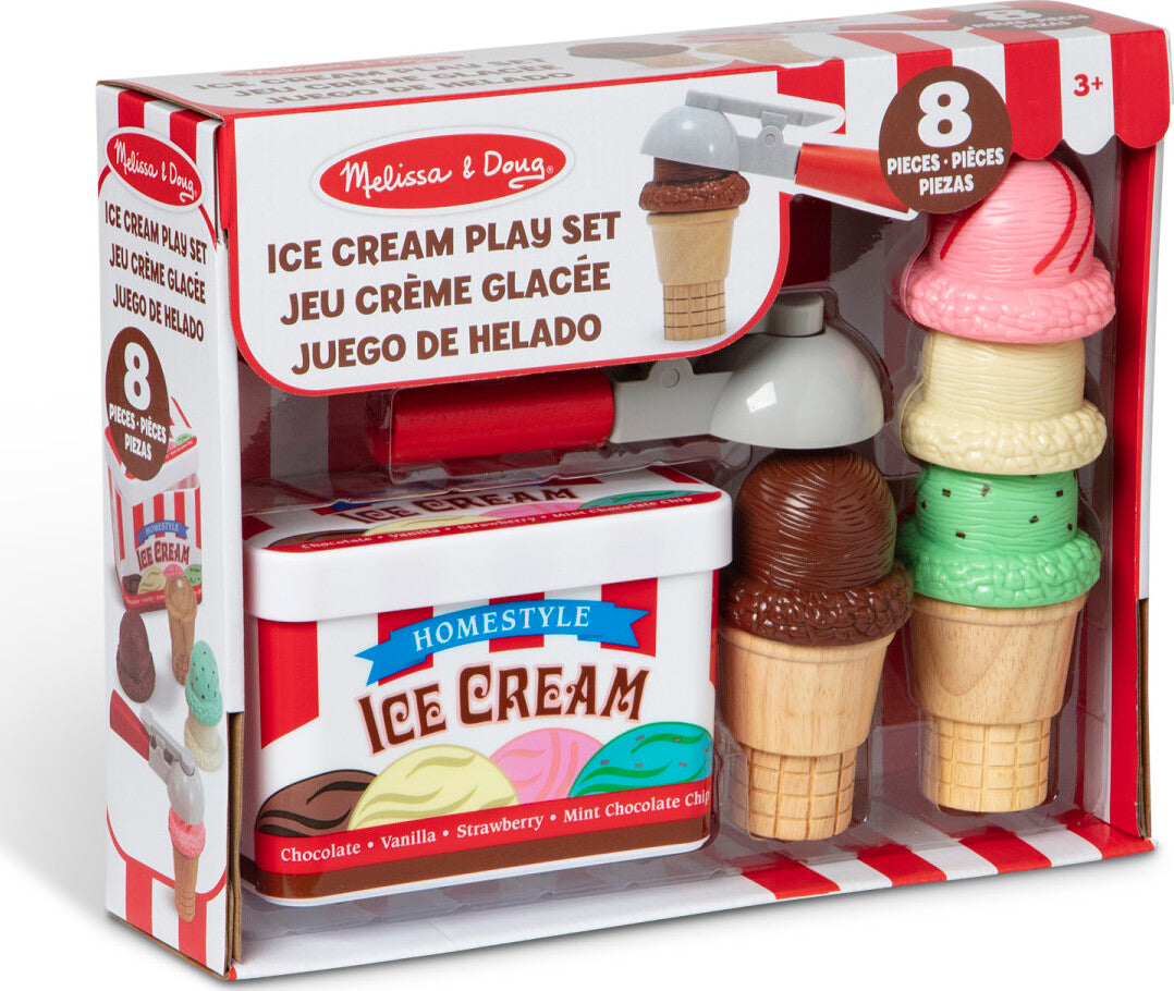 Scoop and Stack Ice Cream Cone Playset