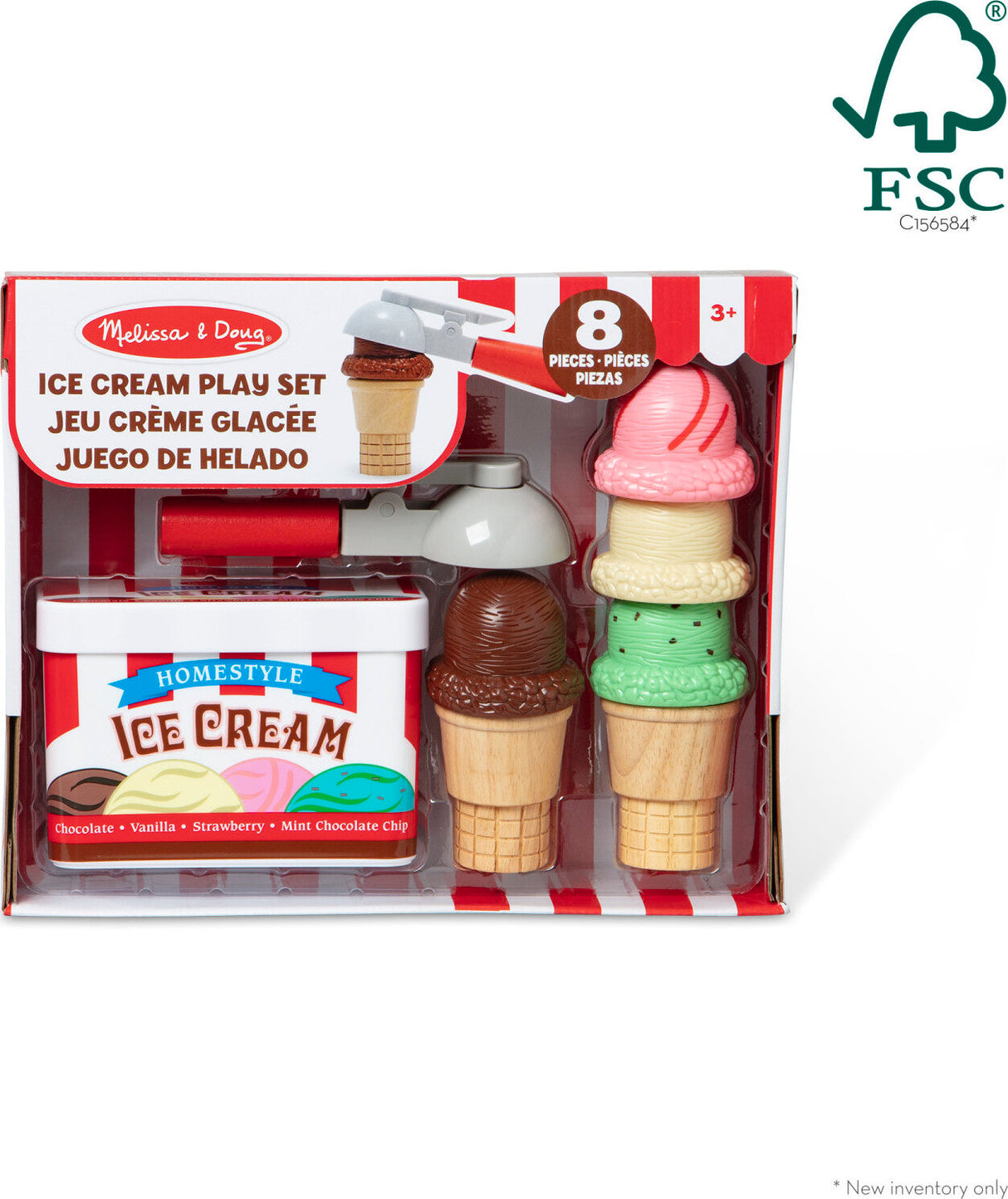 Scoop and Stack Ice Cream Cone Playset