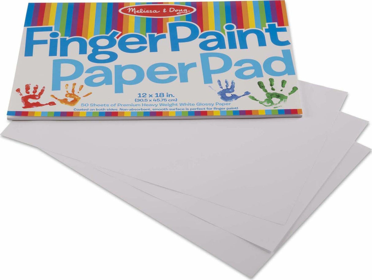 Finger Paint Paper Pad (12"x18")