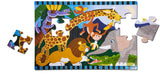 24 pc Safari Social Floor Puzzle