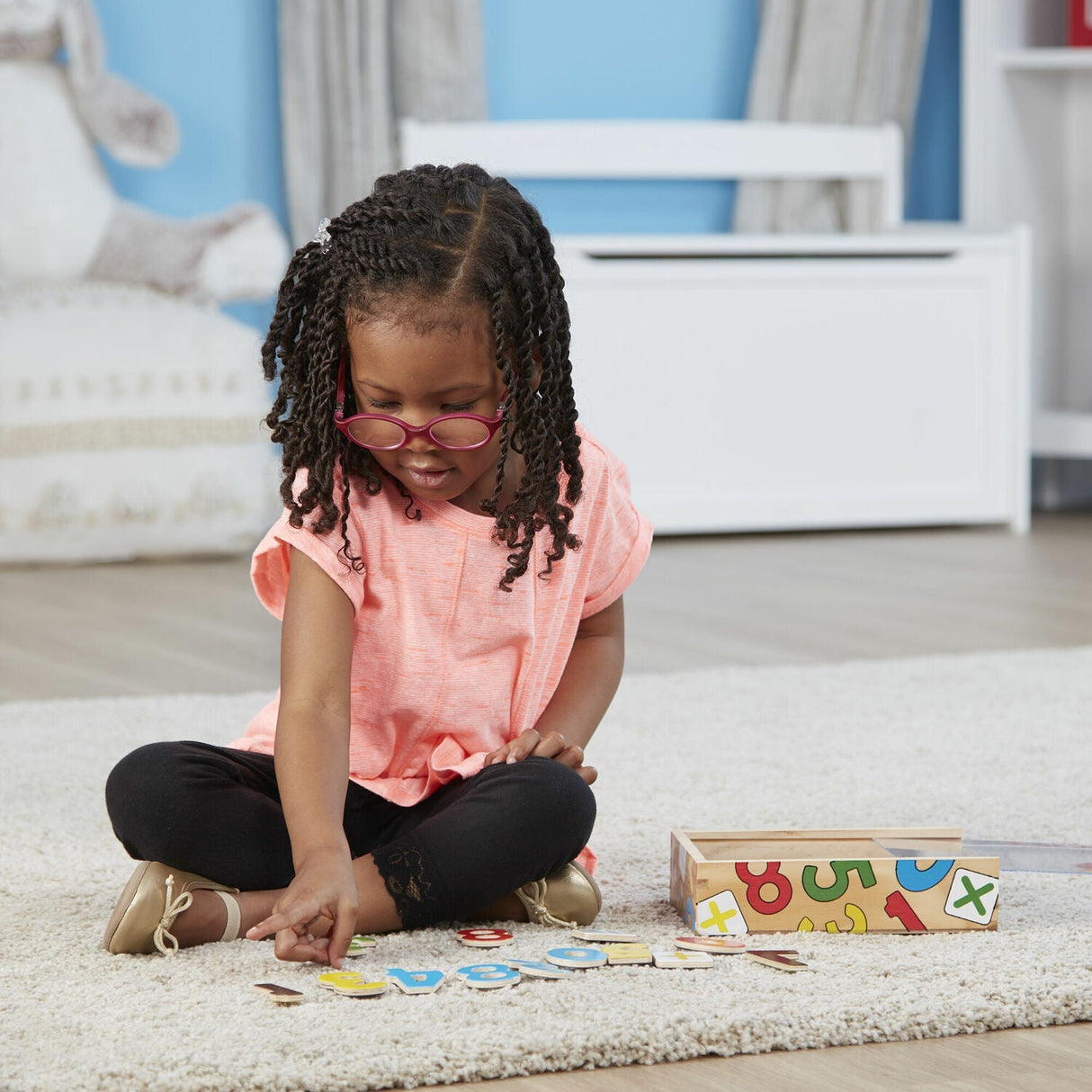 Magnetic Wooden Numbers