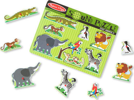 Zoo Animals Sound Puzzle