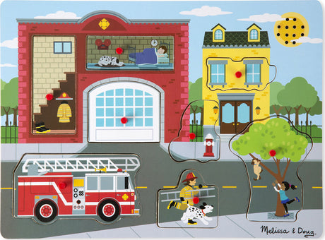 Around the Fire Station Sound Puzzle