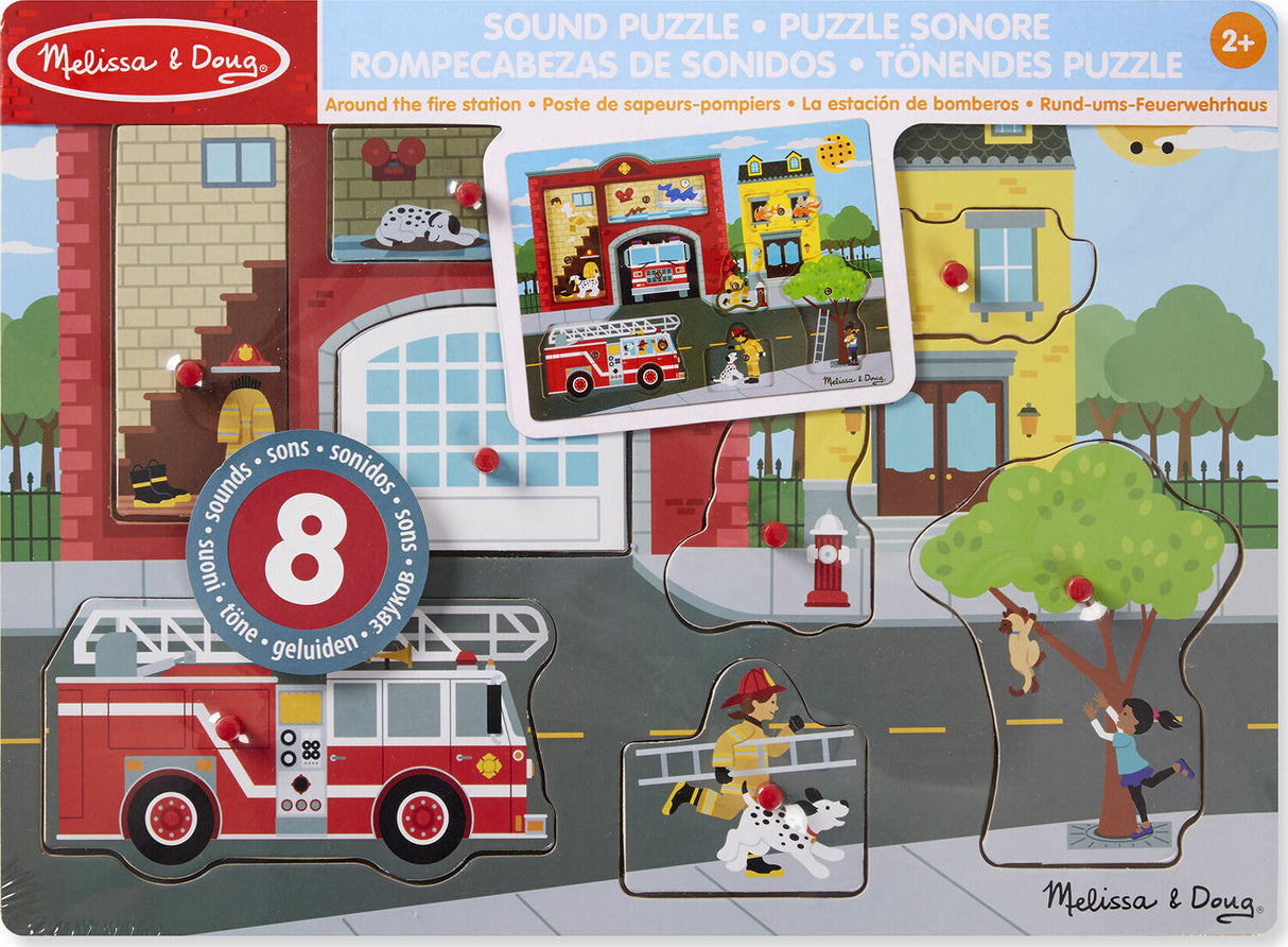 Around the Fire Station Sound Puzzle