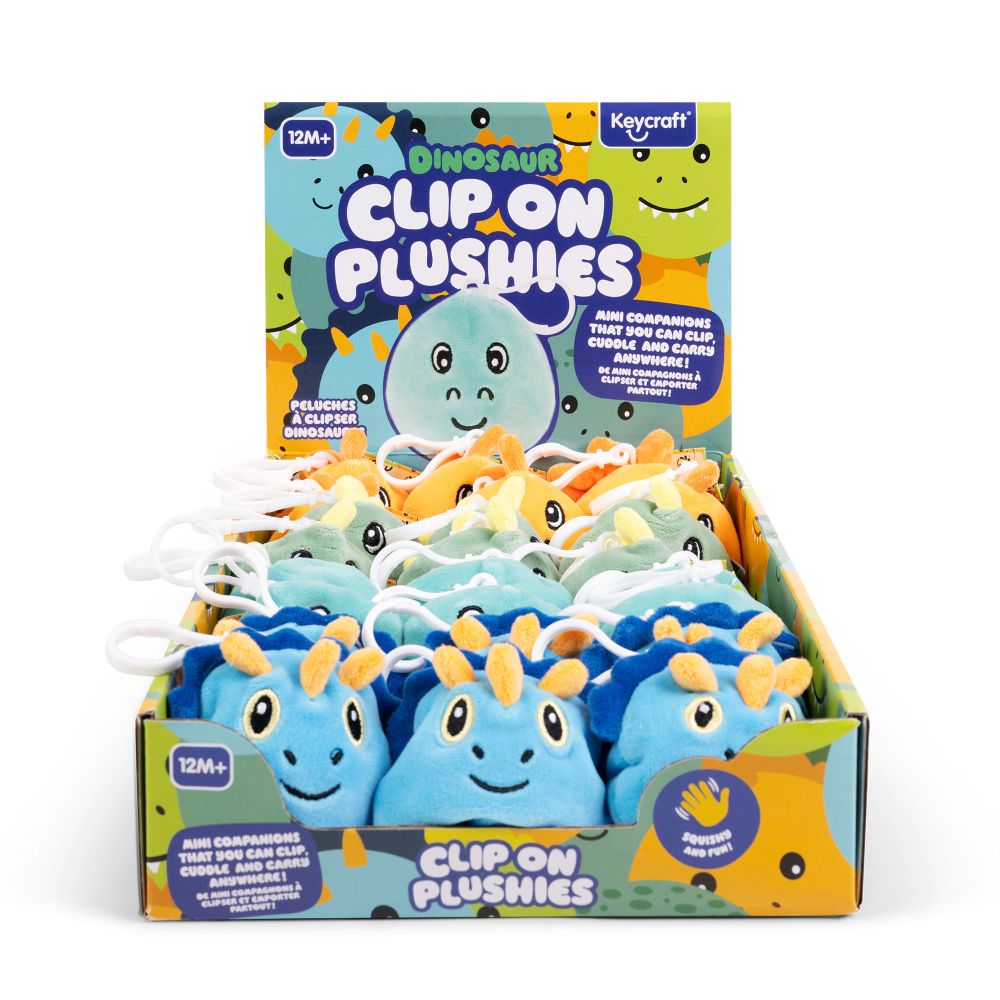 Dino Clip And Cuddle (sold individually)