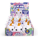 Unicorn Clip And Cuddle (Sold Individually)