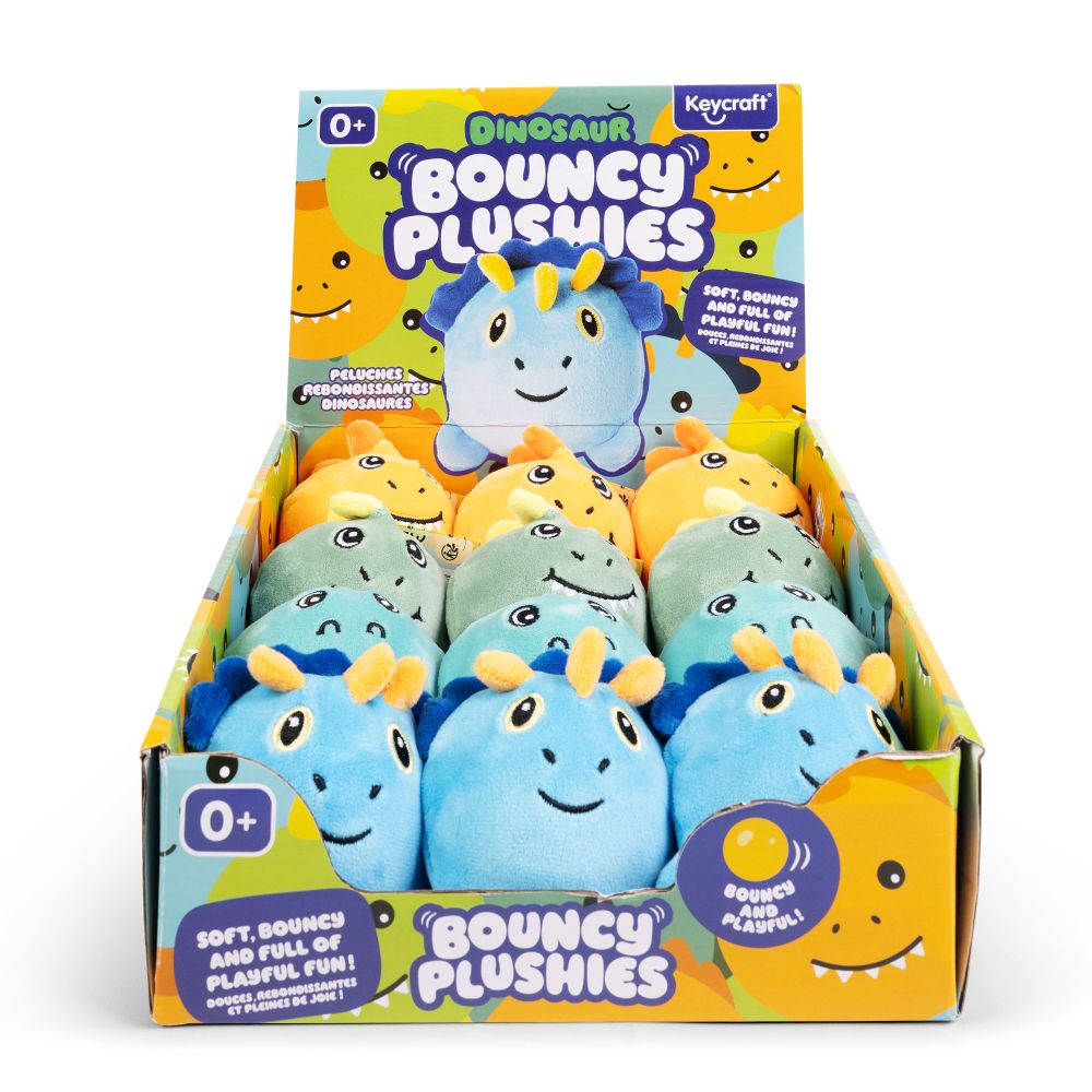 Dino Bouncy Plushie (Sold Individually)
