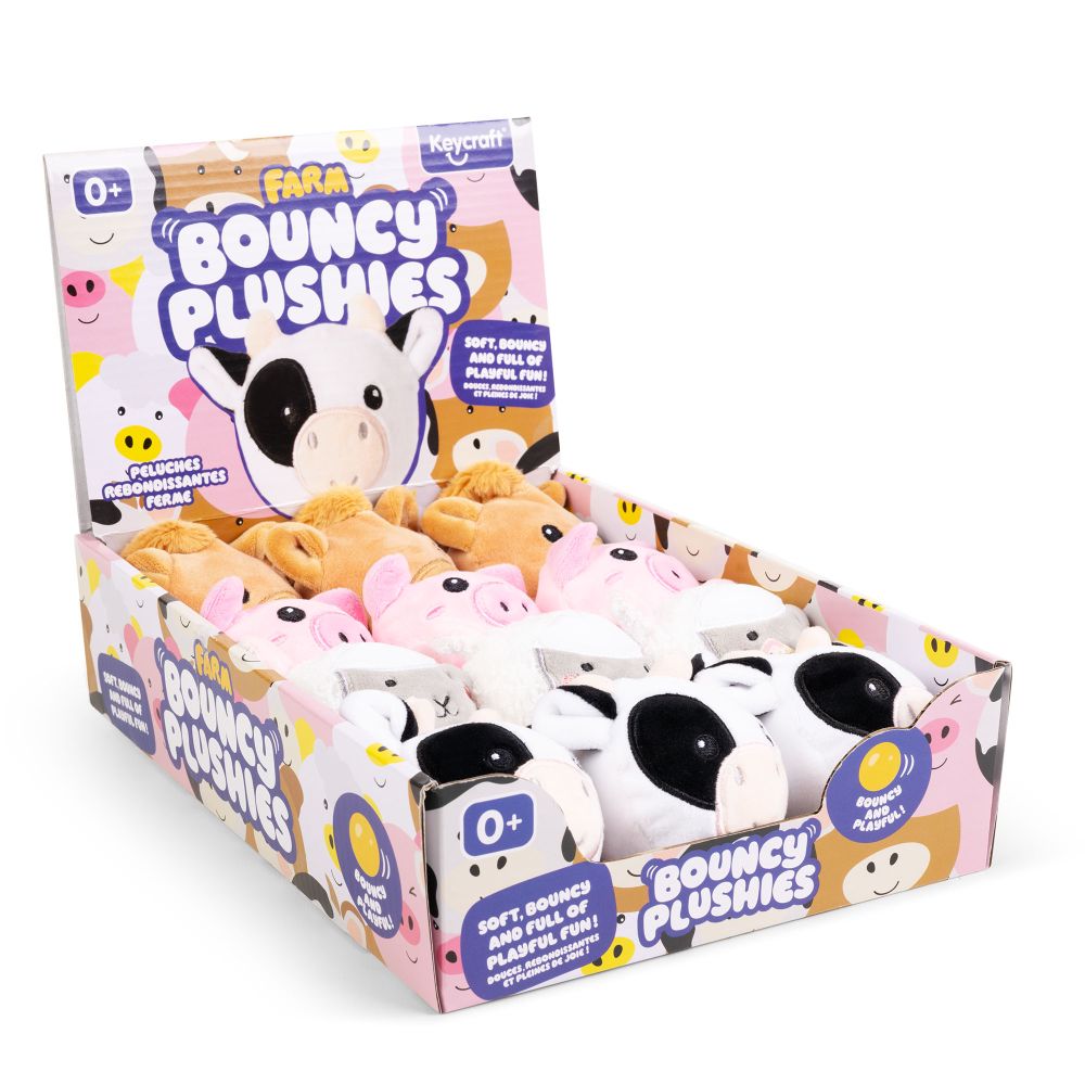 Farm Bouncy Plushies (Sold individually)