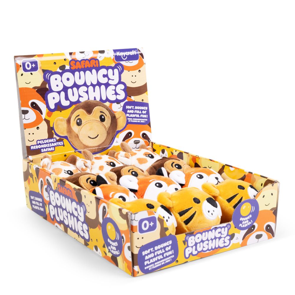 Safari Bouncy Plushies (Sold Individually)