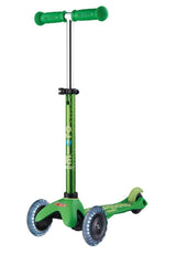 Mini Deluxe LED Green Scooter