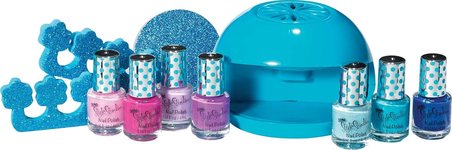 3C4G Nail Studio Set Blue – Fun Stuff Toys