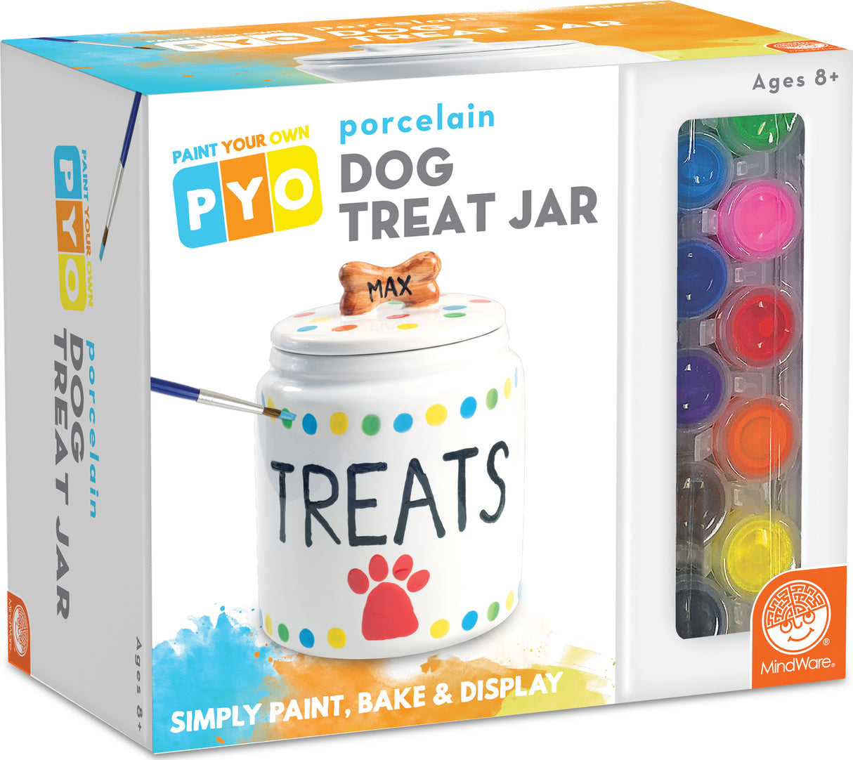 Paint Your Own Porcelain: Dog Treat Jar