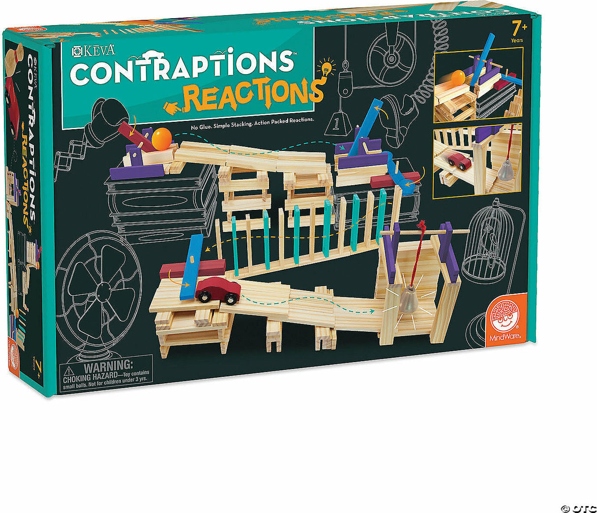 KEVA® Contraptions Reactions