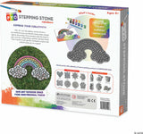 Paint Your Own Stepping Stone: Rainbow