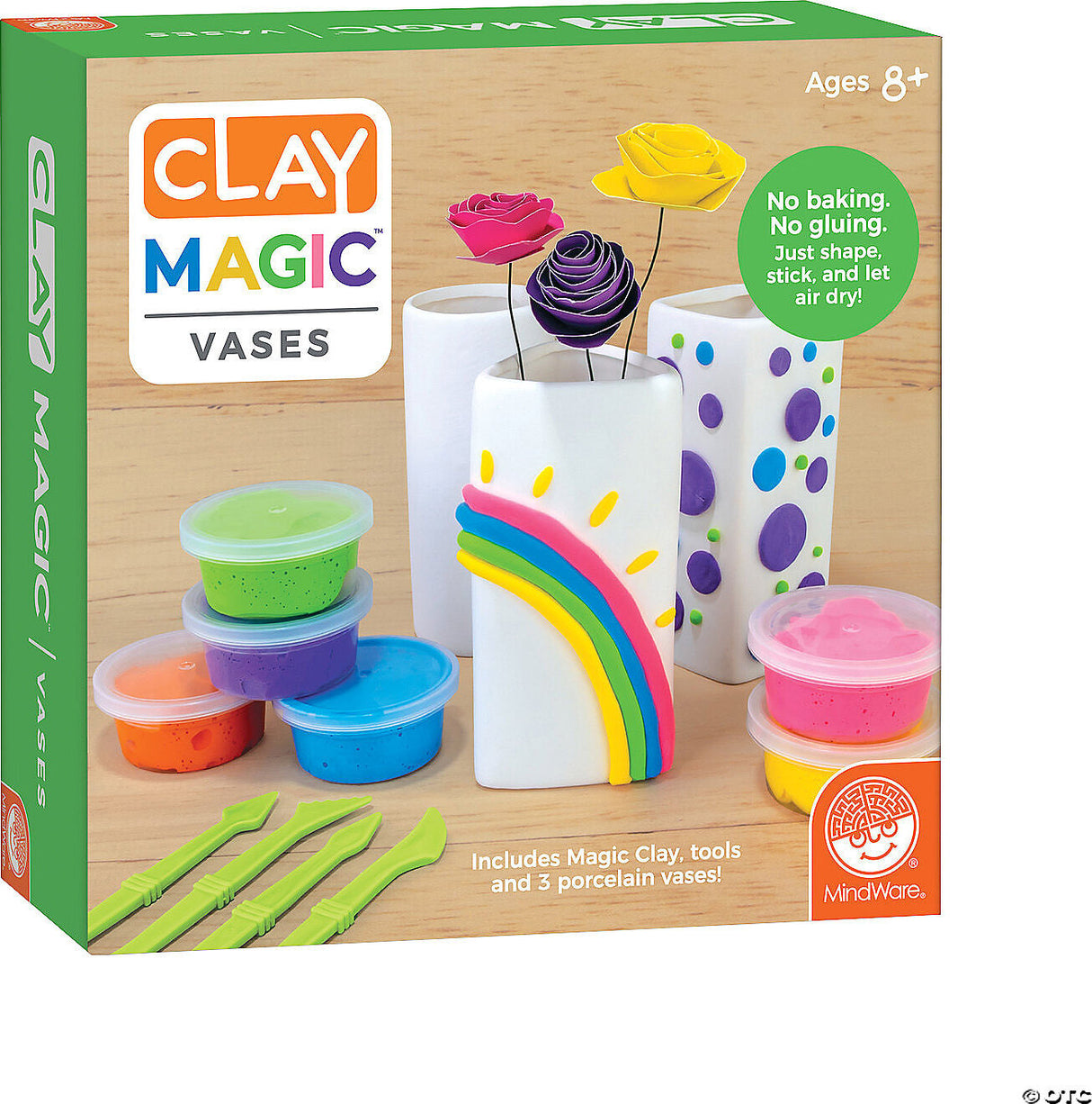 Clay Magic Vases Craft Kit