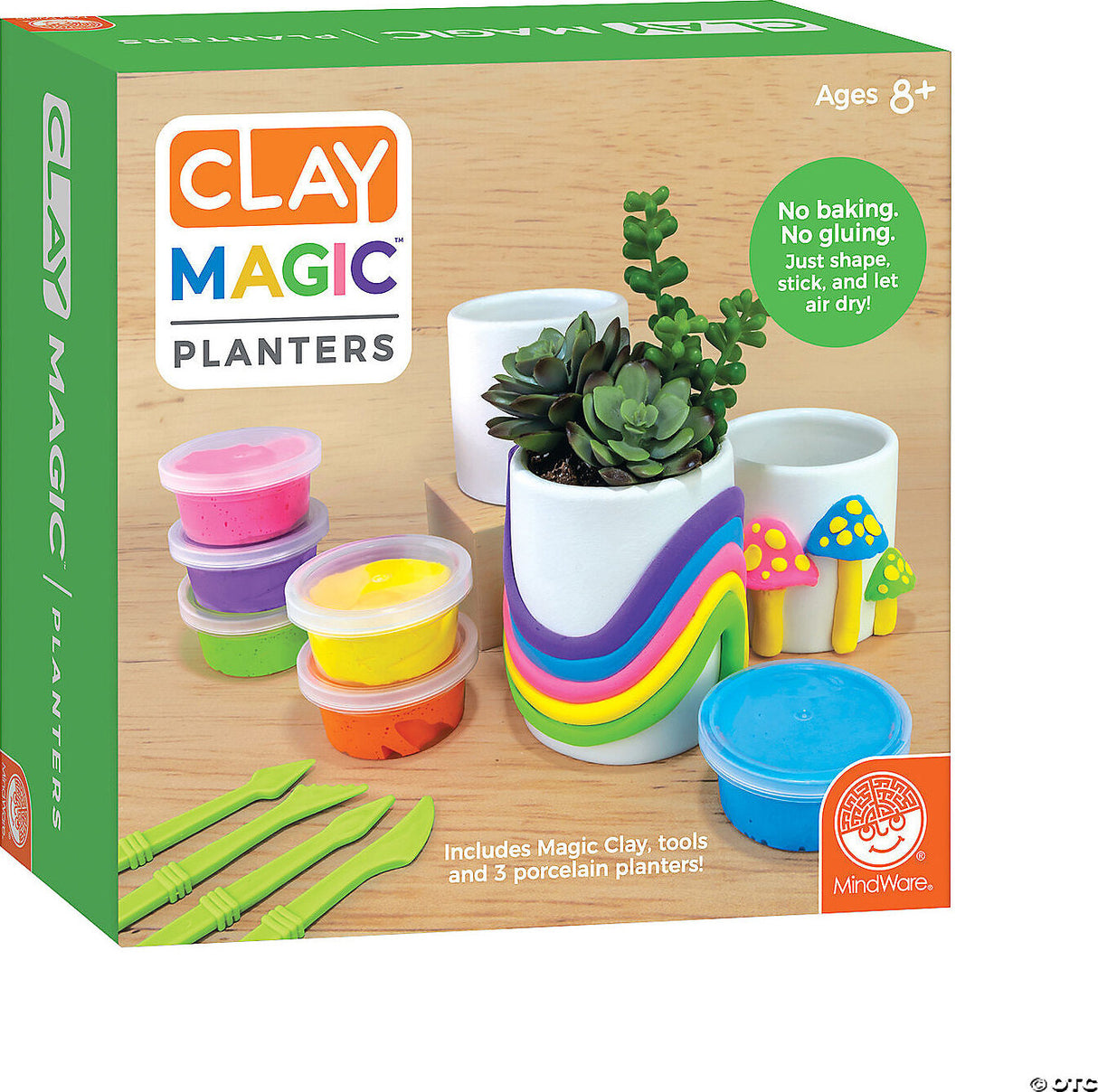 Clay Magic Planters Craft Kit