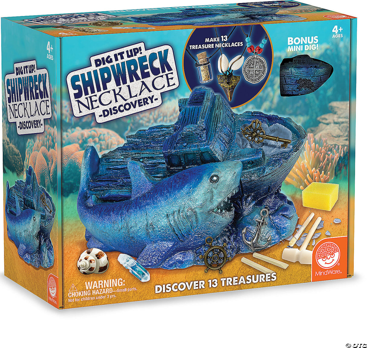 Dig It Up! Shipwreck Necklace Discovery Excavation Kit