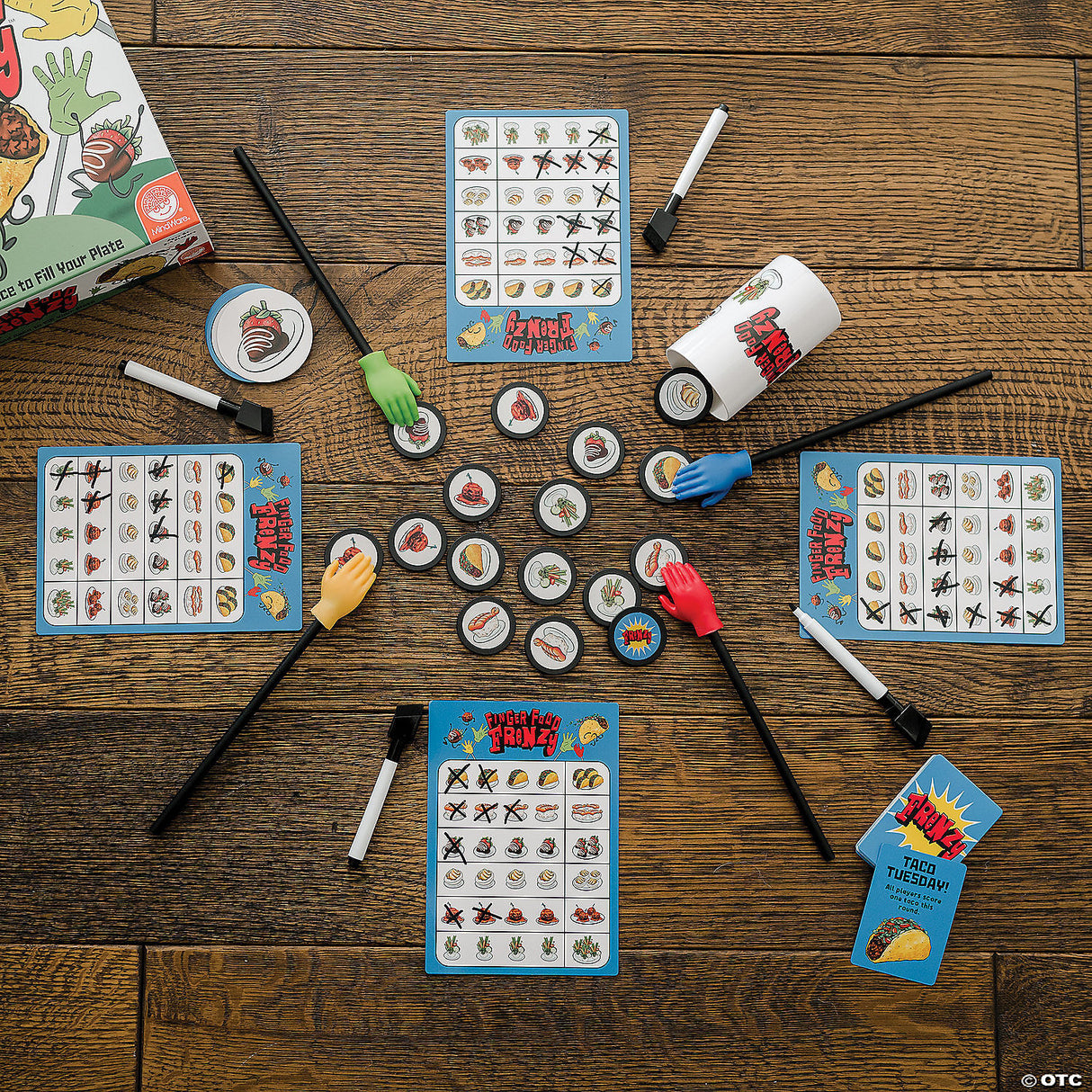 Finger Food Frenzy Family Board Game