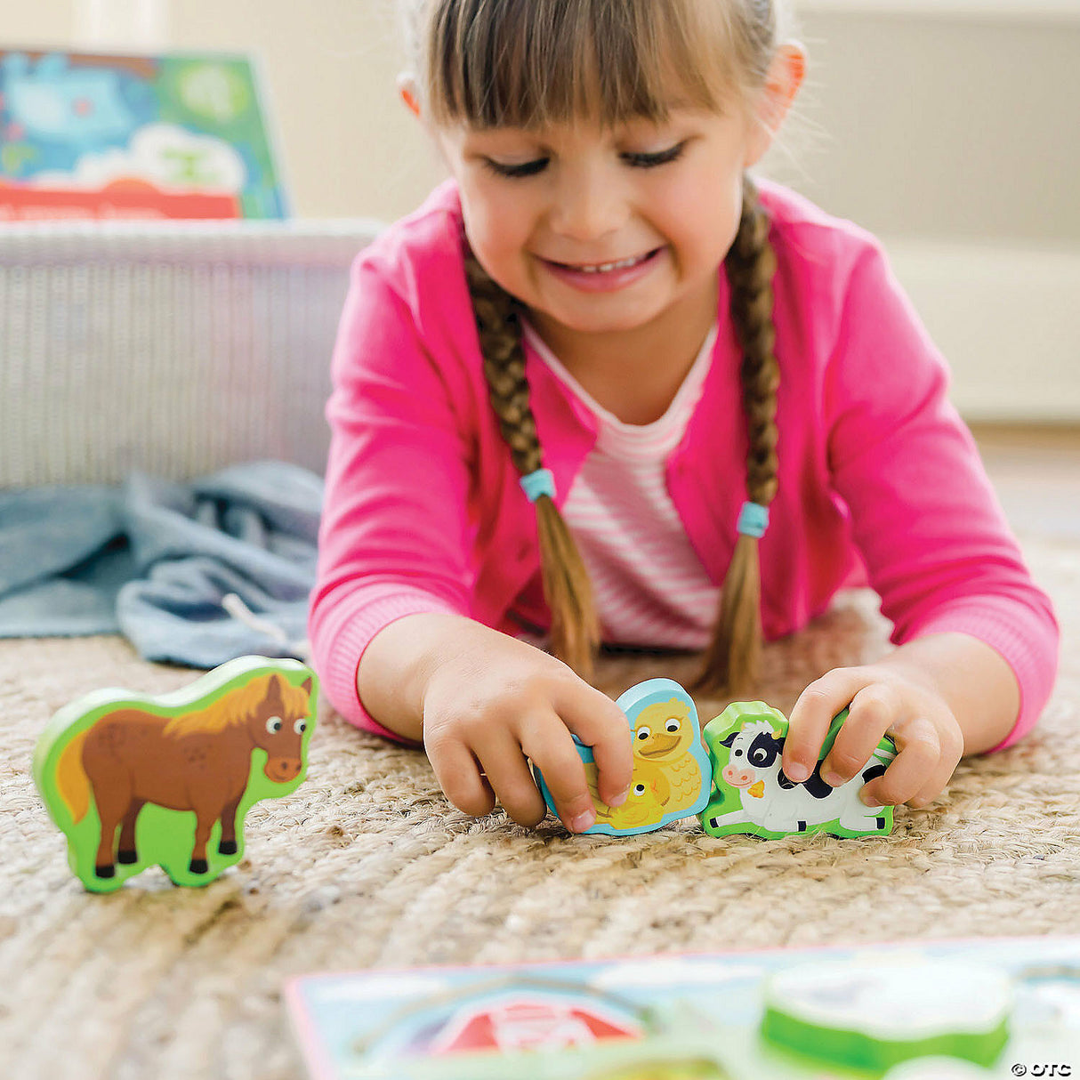 My First Wooden Puzzle: Farm Animals