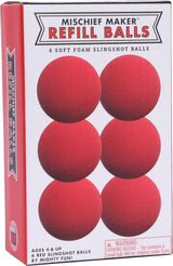 Mischief Maker Slingshot Refill Balls (Red)