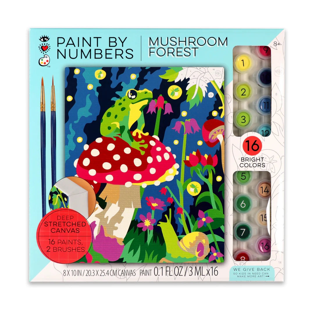 iHeartArt Paint by Numbers Mushroom Forest