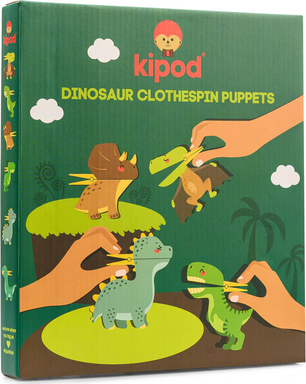 Clothespin Puppets Dinosaurs