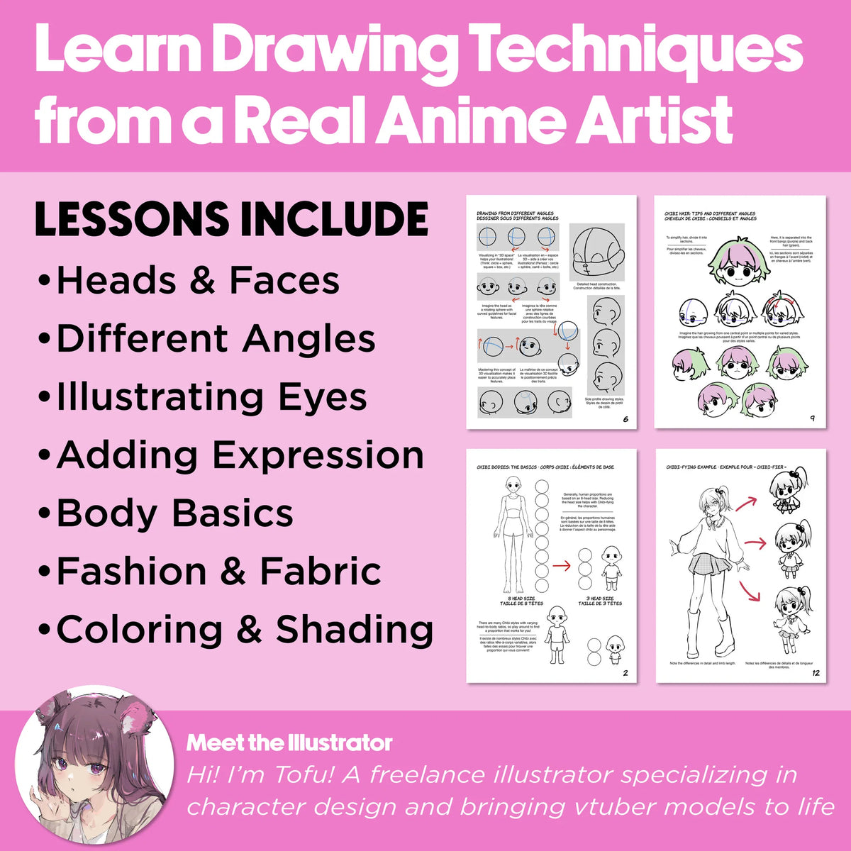 Chibi Anime Drawing Kit