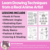 Chibi Anime Drawing Kit