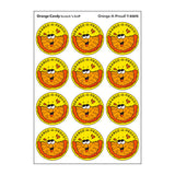 Scratch 'n Sniff Orange A Proud Orange Candy Stickers