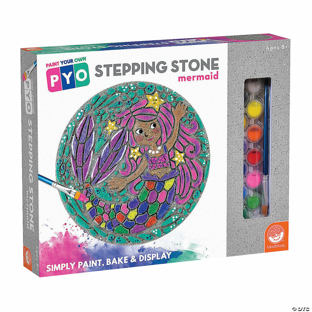 Paint Your Own Stepping Stone: Mermaid