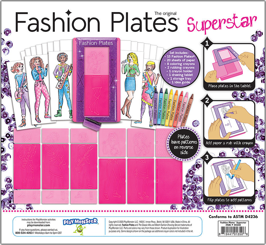 Fashion Plates® Superstar