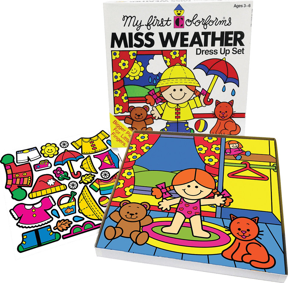 Colorforms Fun Colorforms® Miss Weather My First Colorforms® – Fun Stuff Toys