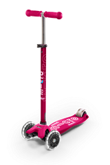 Maxi Deluxe LED Pink Scooter