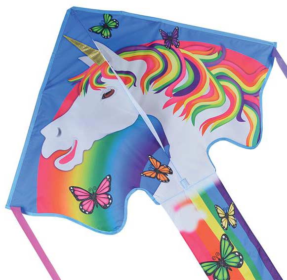 Large Easy Flyer Kite - Magical Unicorn