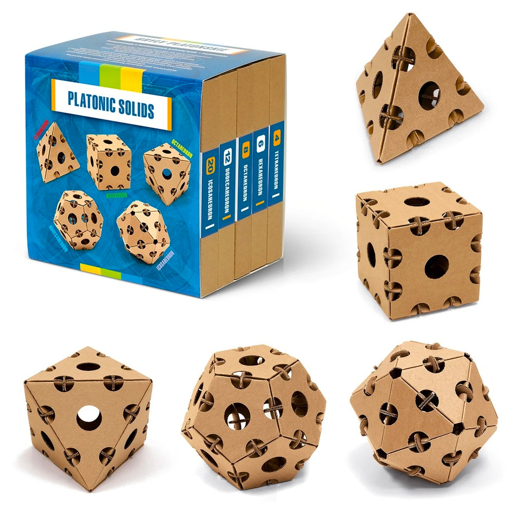 Cardblocks Platonic Solids – Fun Stuff Toys