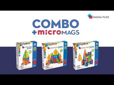 Magna-Tiles® Combo Micro Mags 46 piece set – Fun Stuff Toys